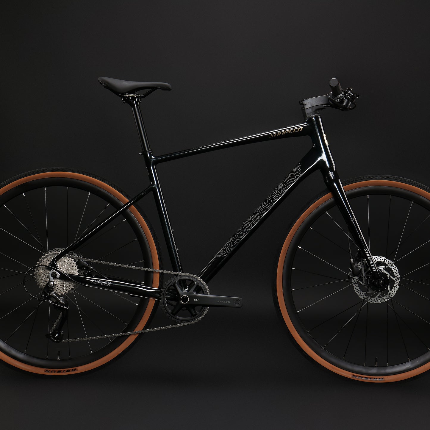 SUNPEED KEPLER | Hydraulic Disc Brake | Hybrid Bike | 9.7kg | XS, S, M, L, XL