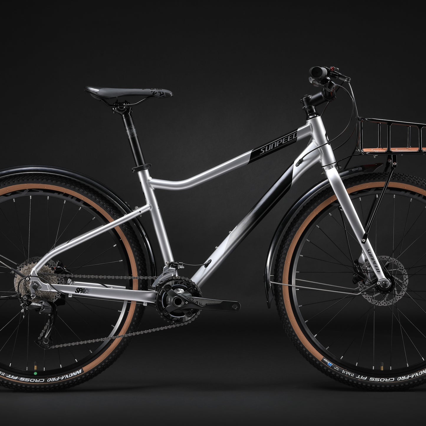 SUNPEED SPACE 27.5" Wheels Hydraulic Disc Brake 18-speed City Bike | S, M, L