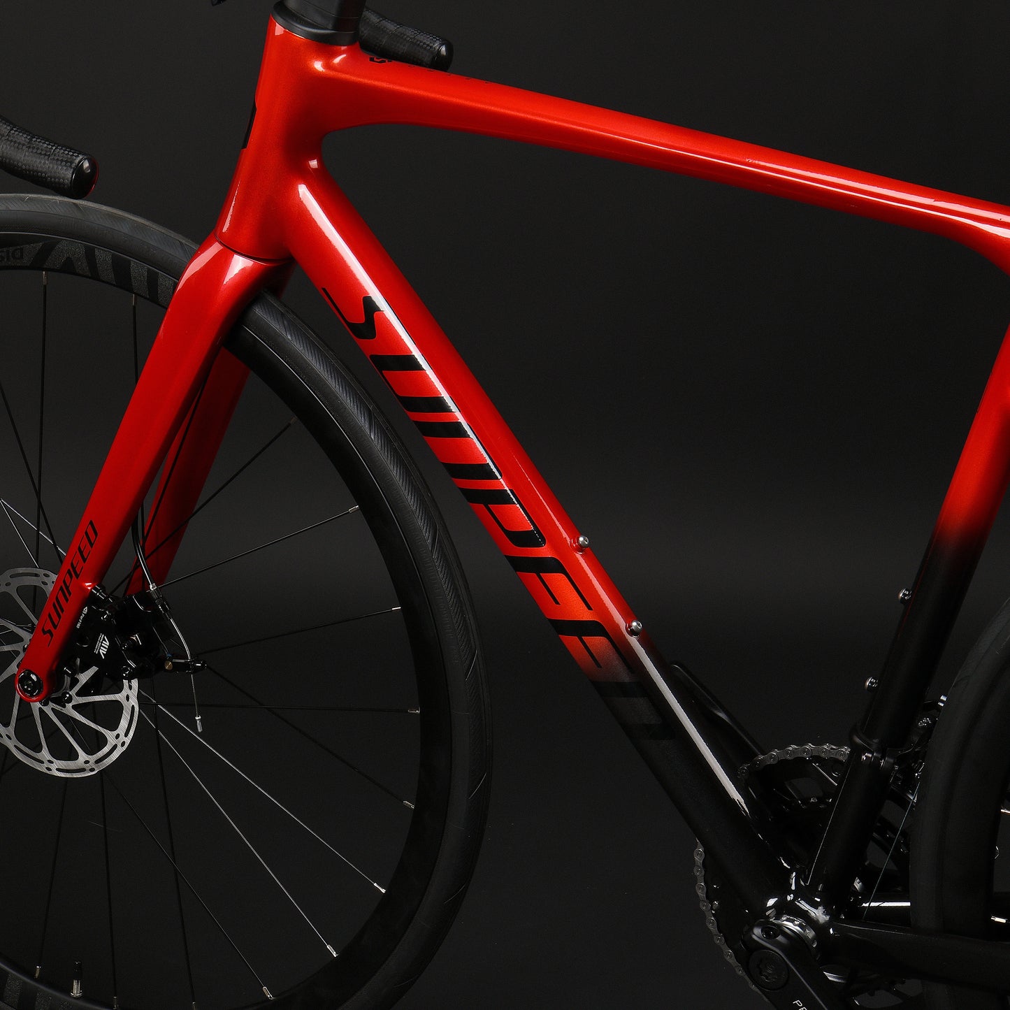 SUNPEED ASTRO | Ultralight Aluminium Frame | Carbon Fork | Road Bike | S, M, L