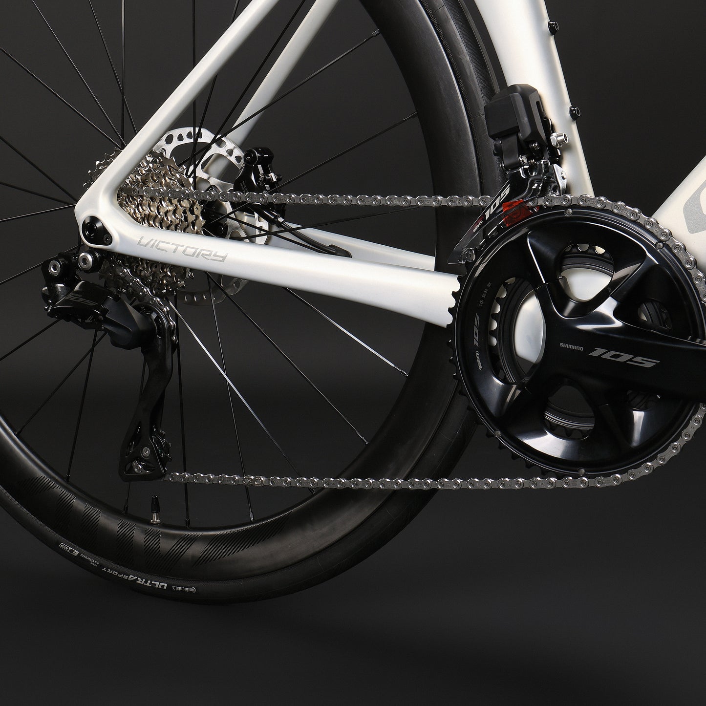 SUNPEED VICTORY Road Bike | Hydraulic Disc Brake | Red