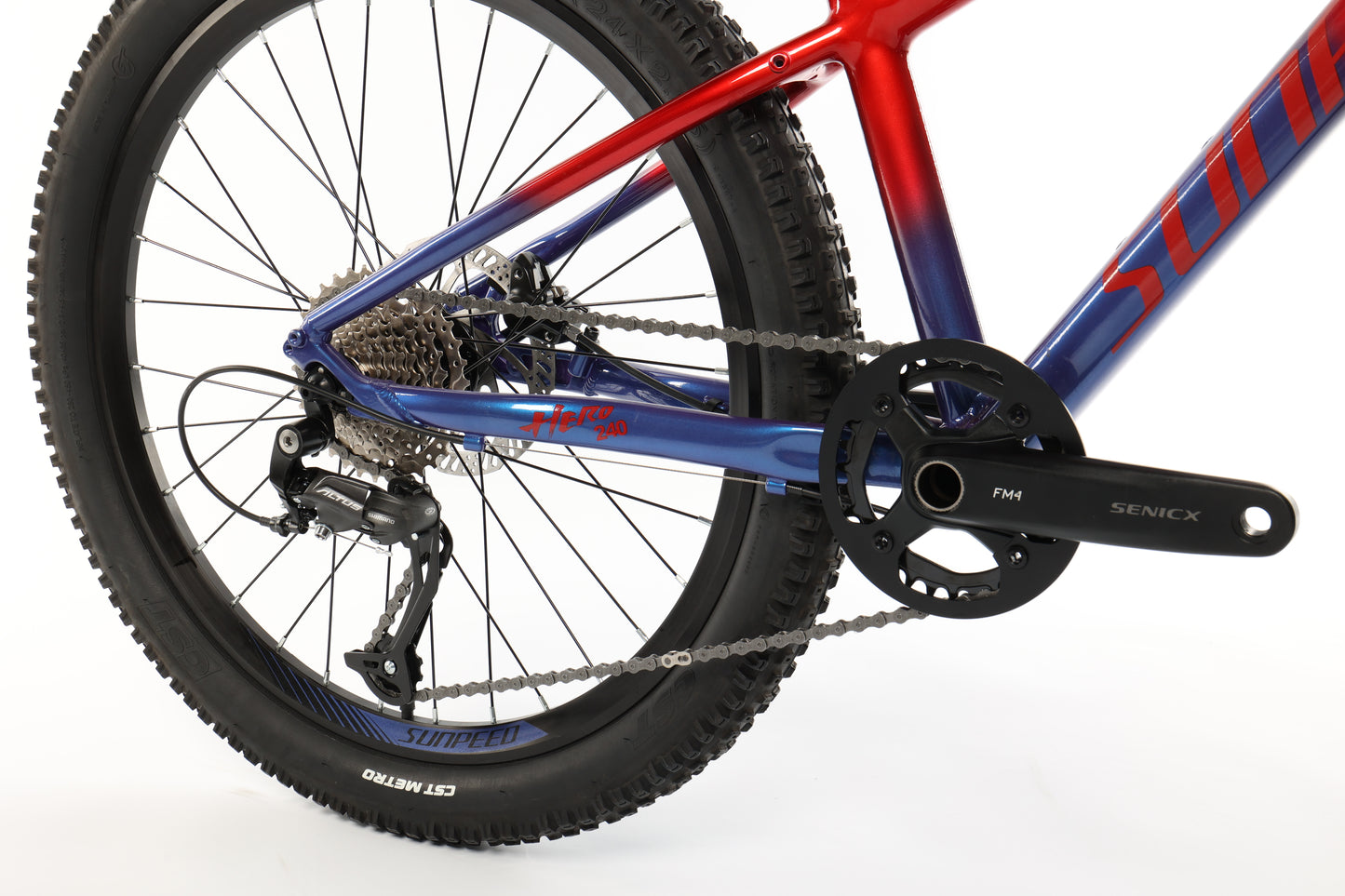 SUNPEED HERO 20" & 24" Wheel Sizes Hydraulic Disc Brake Mountain Bike | Multiple Colours Available