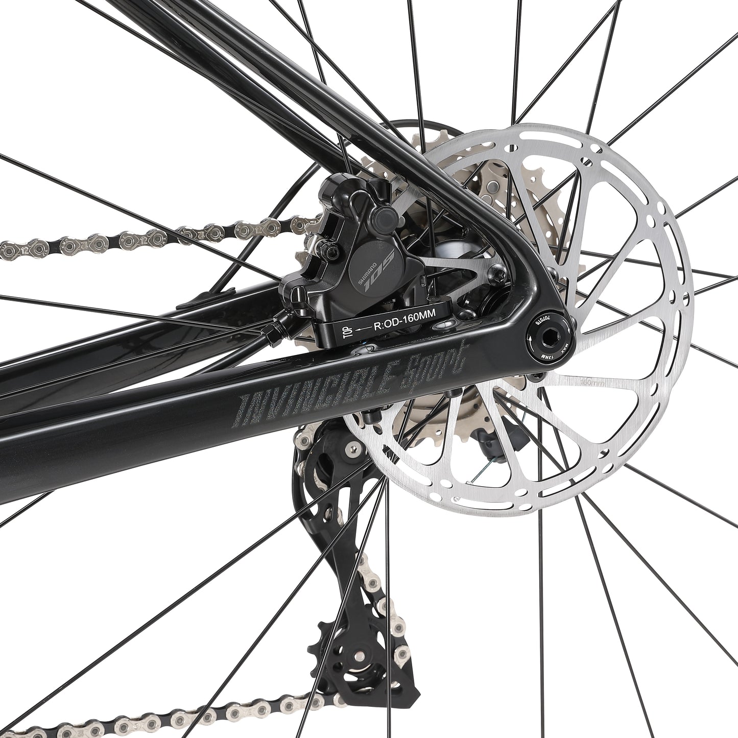 SUNPEED INVINCIBLE SPORT | Carbon Frame | Road Bike | Shimano 105 24-Speed | M, L, XL