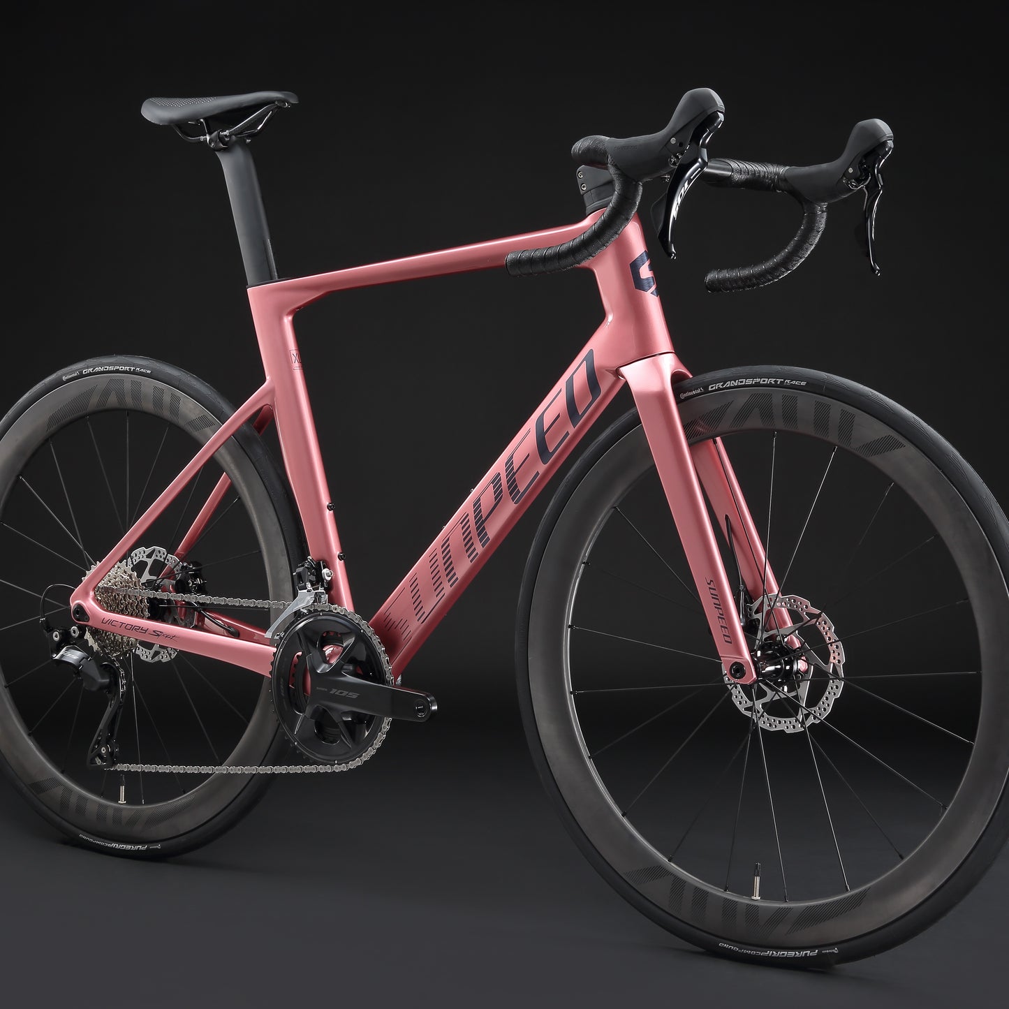 SUNPEED VICTORY SPORT Road Bike | Alloy/Carbon Wheelset | M, L, XL