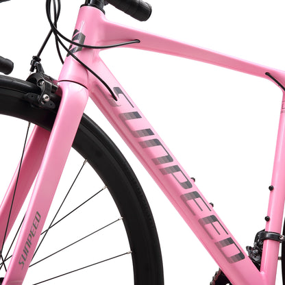 SUNPEED MARS | Carbon Fork | Dual Pivot Caliper Brake| 16-Speed | Road Bike | S - XL