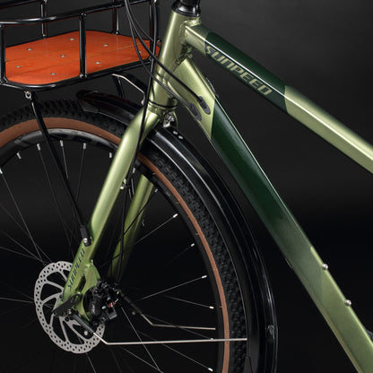 SUNPEED SPACE 27.5" Wheels Hydraulic Disc Brake 18-speed City Bike | S, M, L