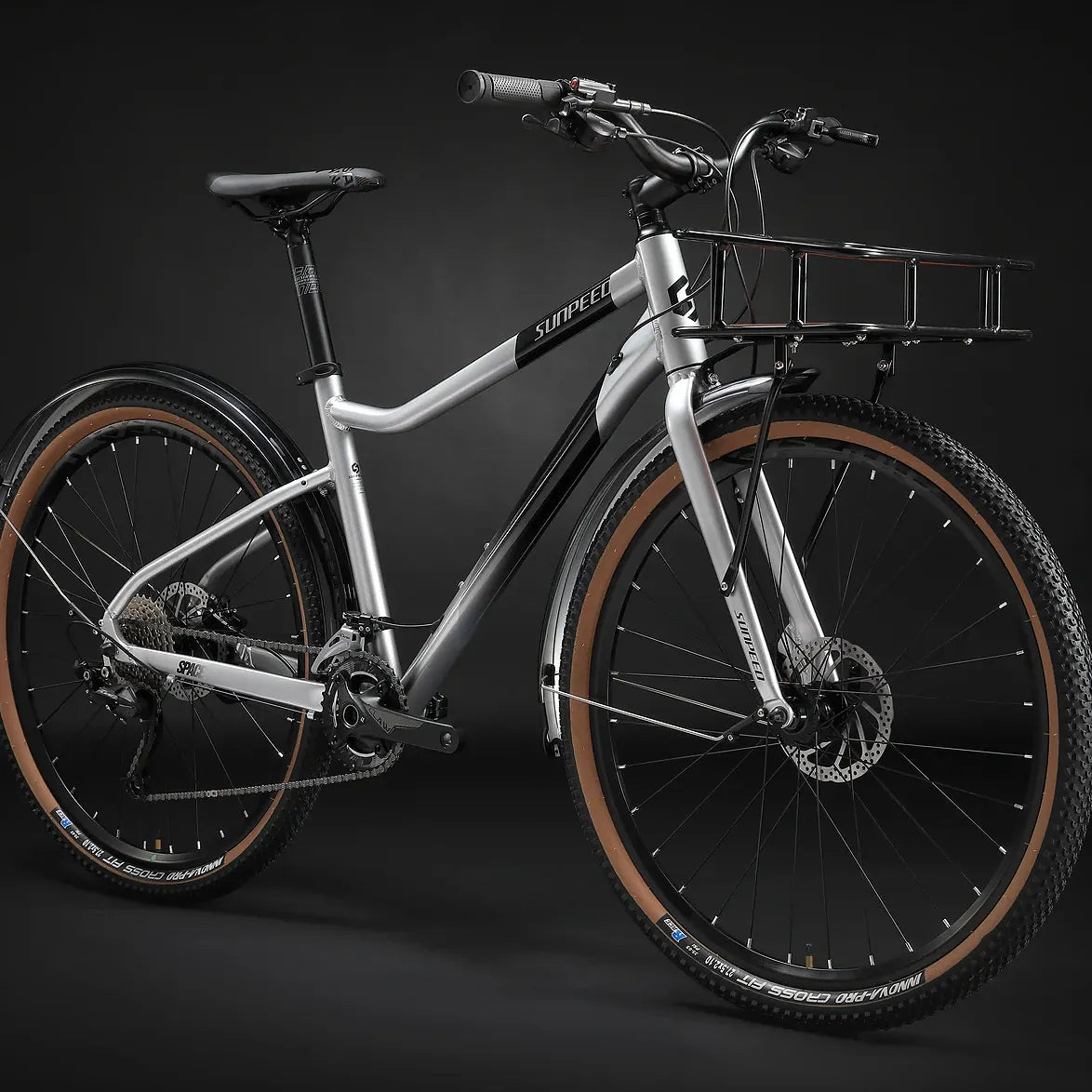 SUNPEED SPACE 27.5" Wheels Hydraulic Disc Brake 18-speed City Bike | S, M, L