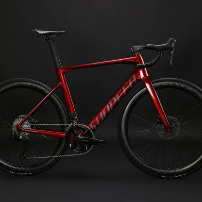 SUNPEED VICTORY Road Bike | Hydraulic Disc Brake | Red