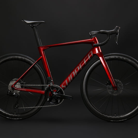 SUNPEED VICTORY Road Bike | Hydraulic Disc Brake | Red